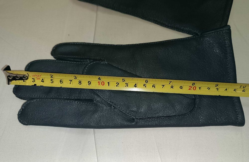 Перчатки из натуральной кожи серые Германия 8.5 (L) размер