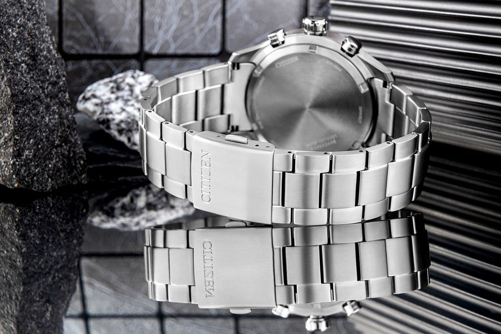zegarek męski citizen super titanium eco-drive ca0810-88e + box