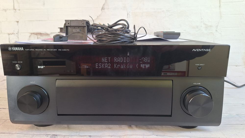 9.2 Yamaha RX-A3070 Wi-fi BT 4k Atmos ARC MusicCast 150W