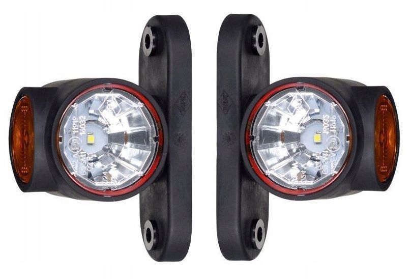 LAMPA OBRYSOWA LED OBRYSÓWKA 3 KOLORY 12/24V PARA