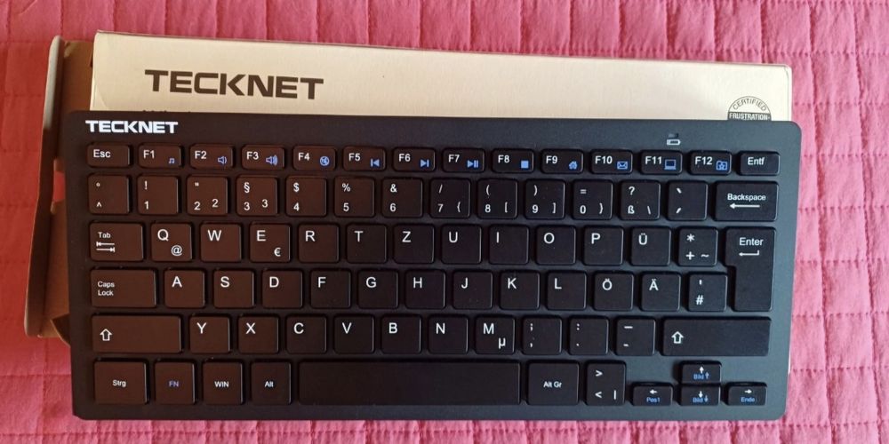 Teclado wireless da tecknet