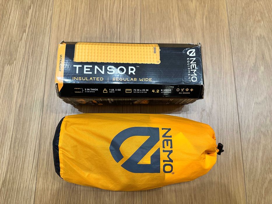 Ультралегкий надувний килимок Nemo Tensor Insulated MW R-Value 4.2
