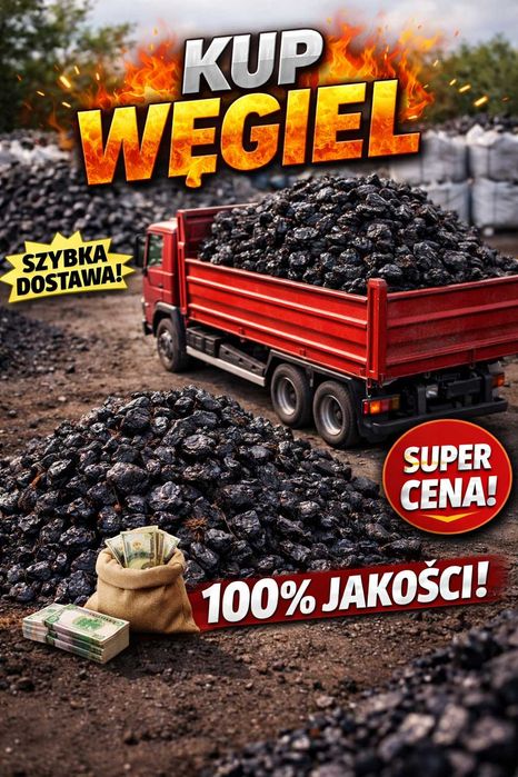 Węgiel orzech, kostka, groszek, koks + transport gratis