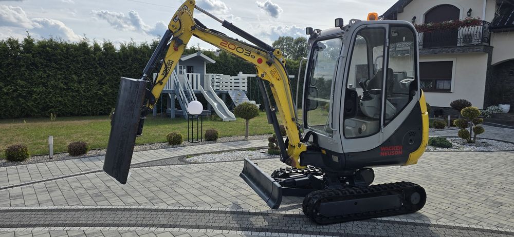Minikoparka Wacker Neuson 2.2t VDS Long Ramie Mocna koparka