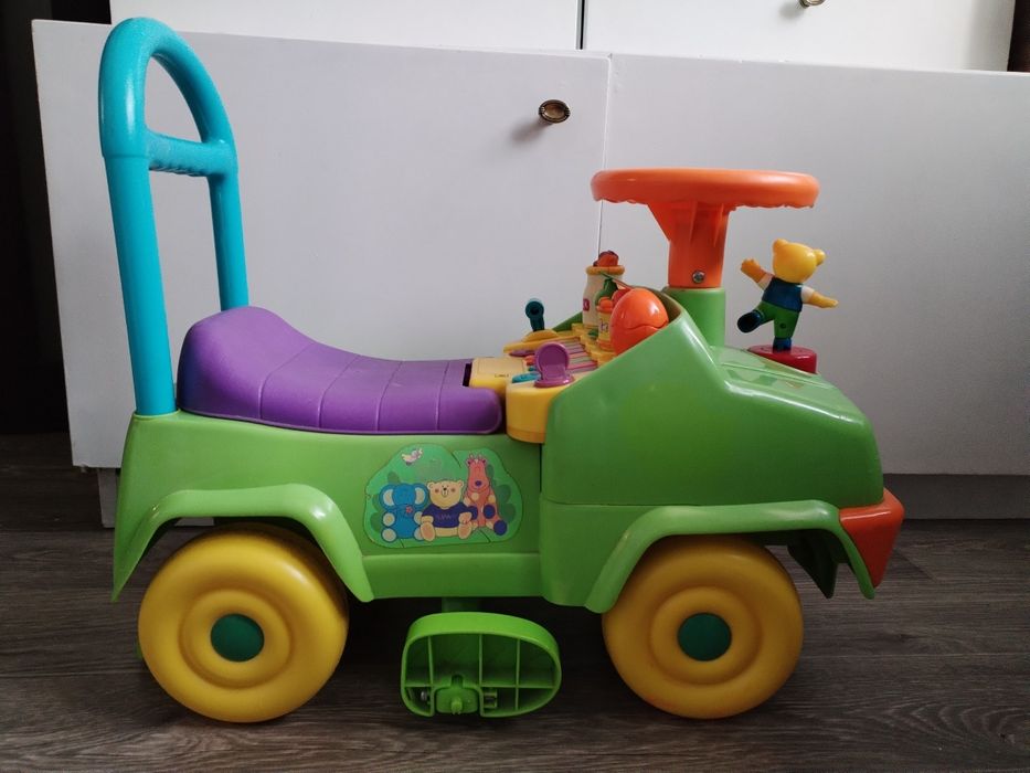 Толокар машина з ручкою