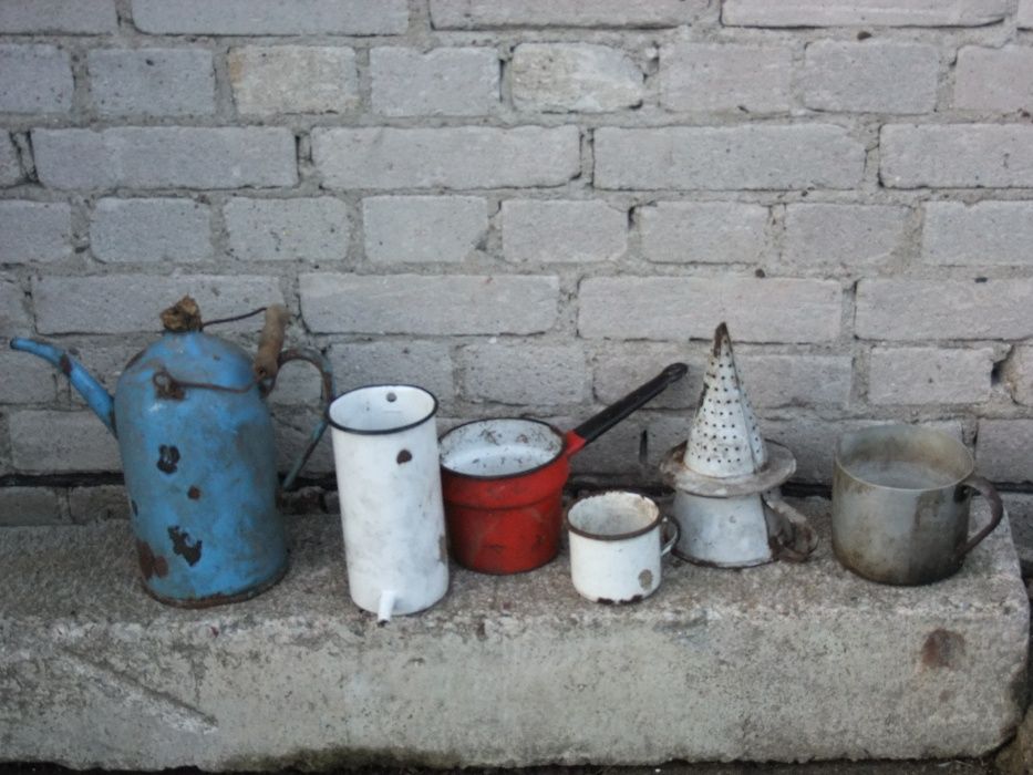 Zestaw naczyń lata 80-te