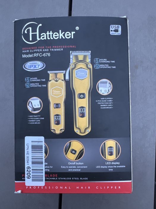 Машинка для стрижки Hatteker RFC- 676