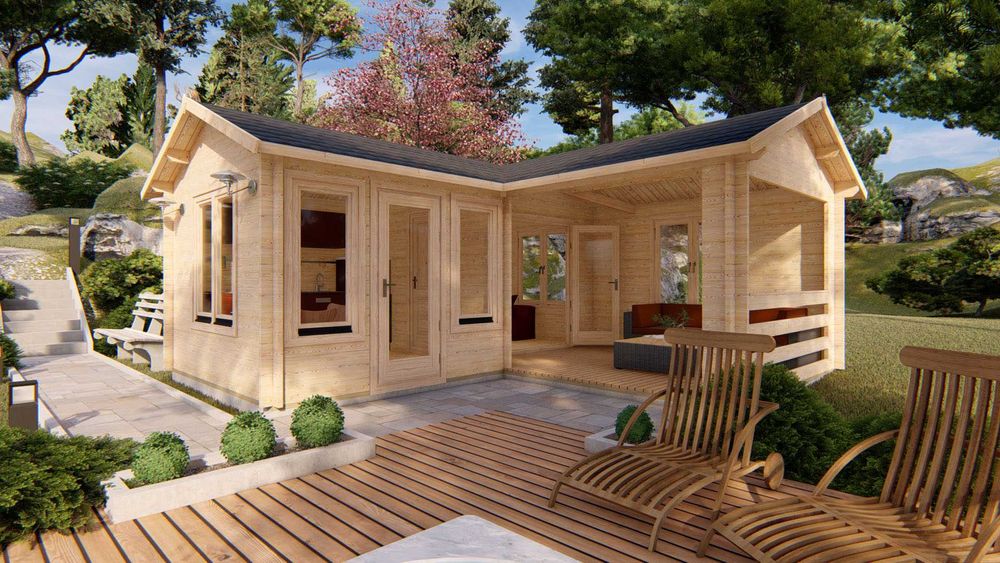 Drewniane Historie- Drewniany domek SUZY 3,2 x 6