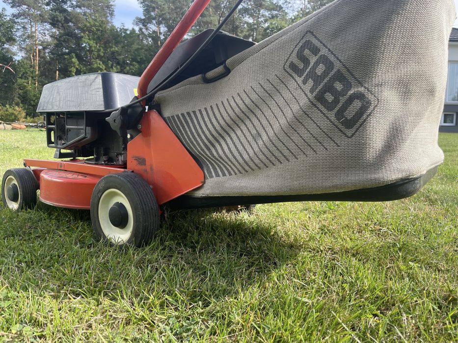 SABO Aluminiowa lekka kosiarka z koszem briggs