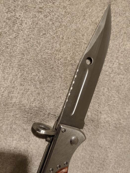 Nóż - bagnet sprężynowy AK-47 CCCP