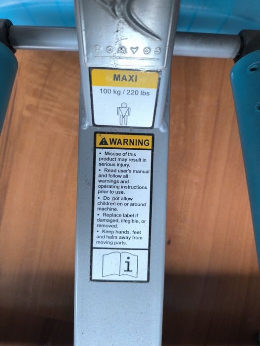 Stepper steper prosty Domyos Decathlon z nakładkami