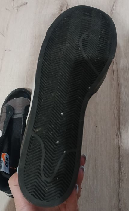 Кросівки чоловічі Nike Blazer Mid Off-White Grim Reaper