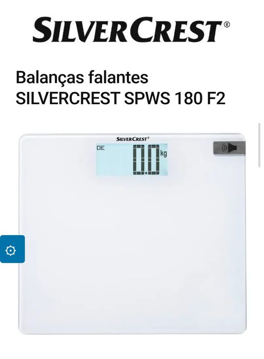 Balança em vidro digital com alta voz nova