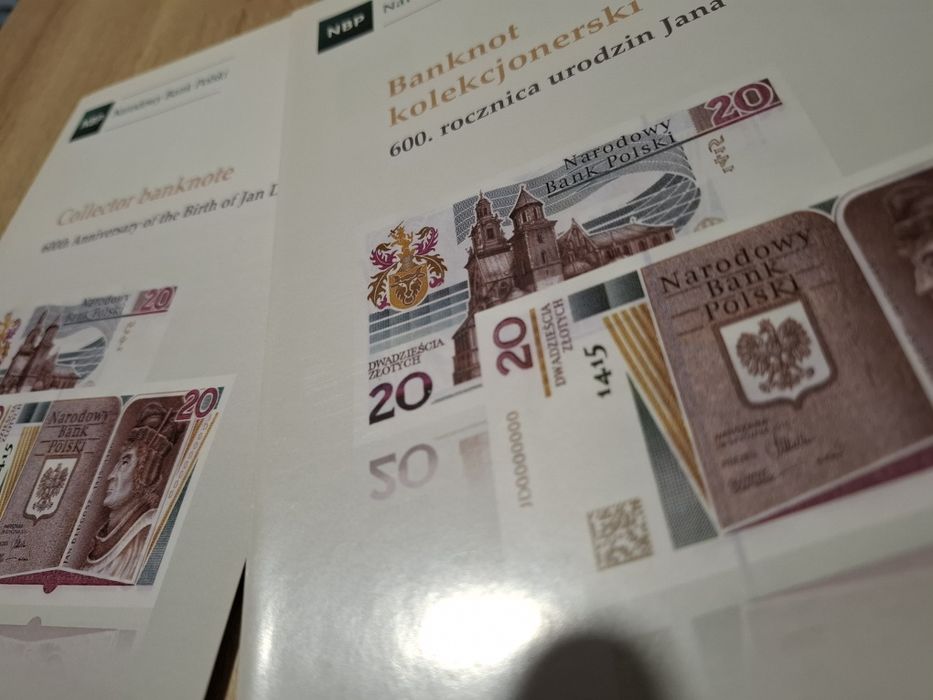 Folder - 600.rocznica urodzin Jana Długosza - 2 szt.