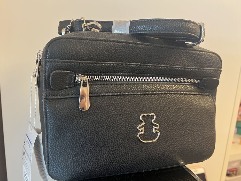 Torebka z misiem nowa NOWA czarna zgrabna