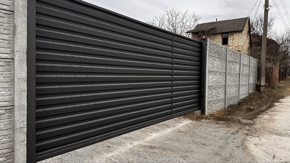 Ворота откатные распашные гаражные