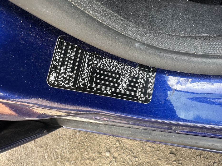 Ford S Max Titanium 2.0 TDCI 2014r,Anglik z kluczykami