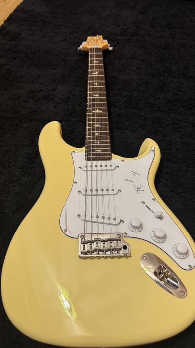 Gitara PRS SE Silver Sky Moon White ( żółta). Jak nowa