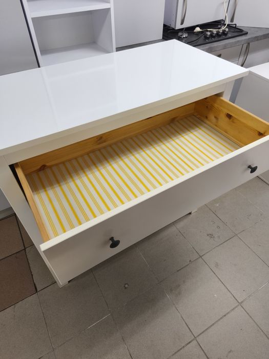 Komoda Hemnes DOWÓZ GRATIS transport IKEA biała 3 szuflady 108x96