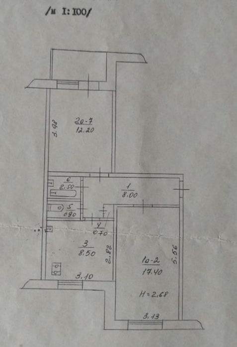 2 комнатная чешка на Юбилейной