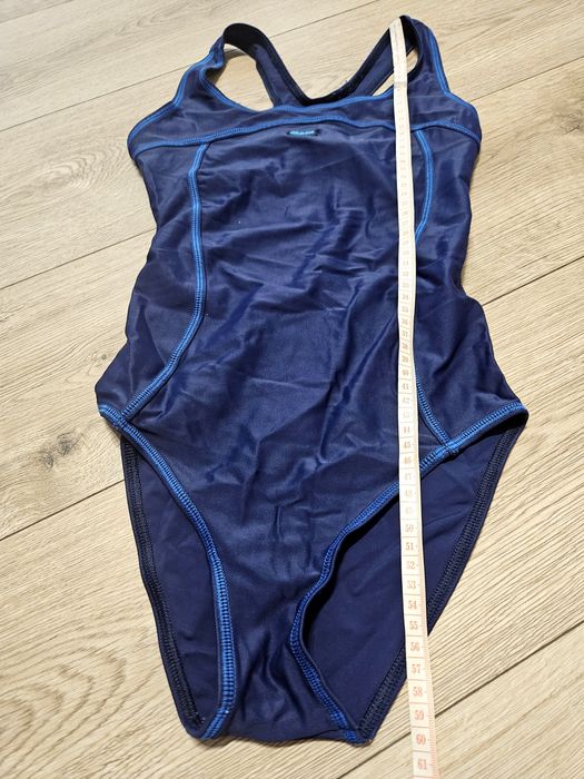 Granatowy sportowy damski strój kąpielowy