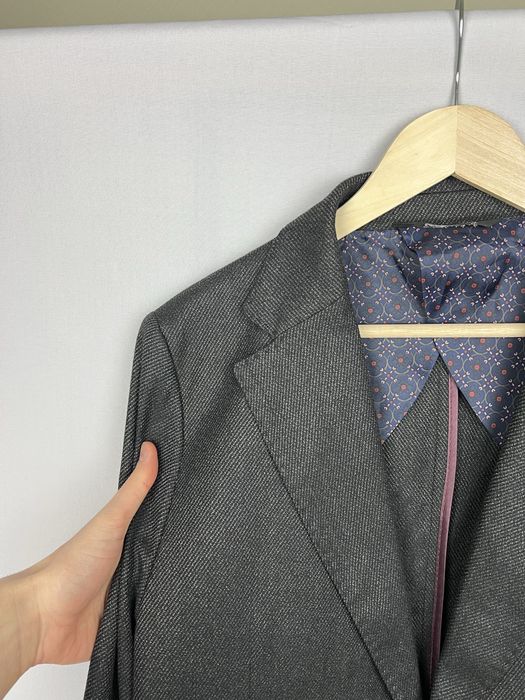 Linea Sartoriale Wool Cashmere Blazer піджак вовна кашемір сірий