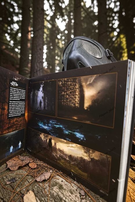 STALKER 2 Пам’ять Зони Інтерактивний Колекційний Альманах Книга + Всі Картки