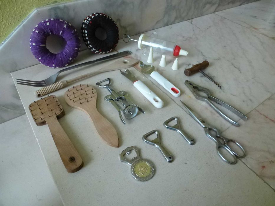 Utensílios de cozinha vintage