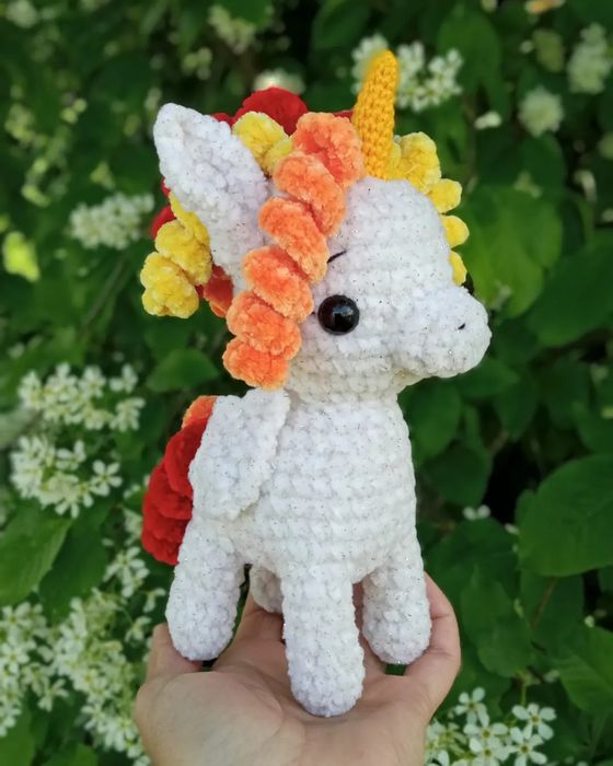В НАЛИЧИИ Единорожка, пони, поняшка, вязаные игрушки