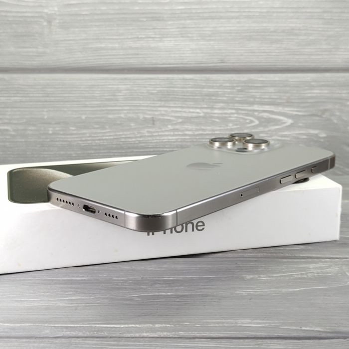 iPhone 15 Pro Max 256GB Natural Titanium | Ідеальний стан | Айфон 15 Про Макс