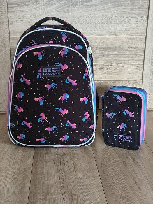 Plecak szkolny, tornistro plecak 1-3  dla dziewczynki  firmy Cooll Pac