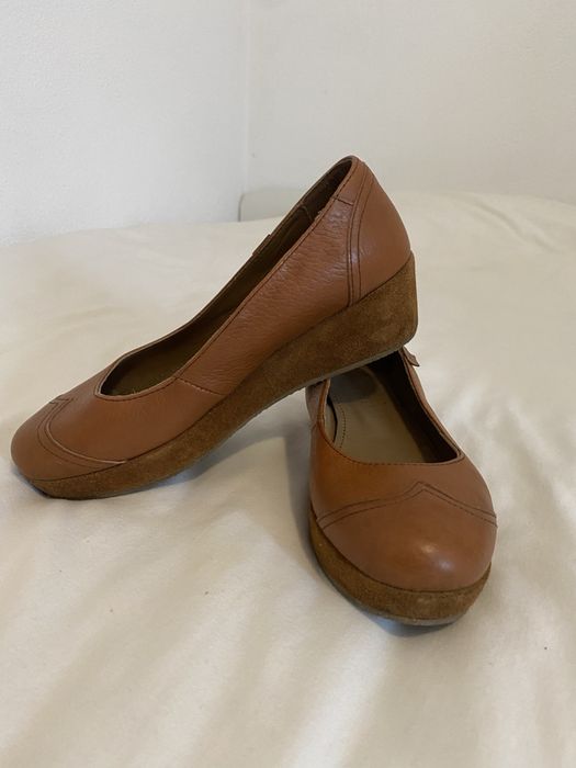 Sapatos Cubanas 40 Camel