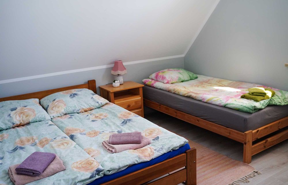 Domek do wynajęcia Nielisz CHATY U ŁAPY - Nawóz 39E, 12 osób max