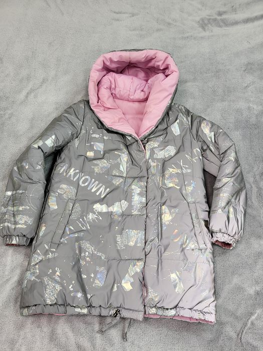 Продам зимнюю двухстроронюю Куртку светоотражающими элементами