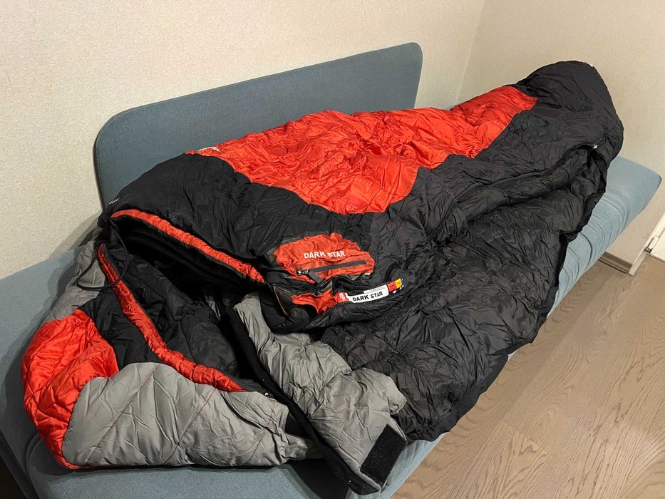 Спальник сверх-теплий на -48C фірмовий North Face Dark star