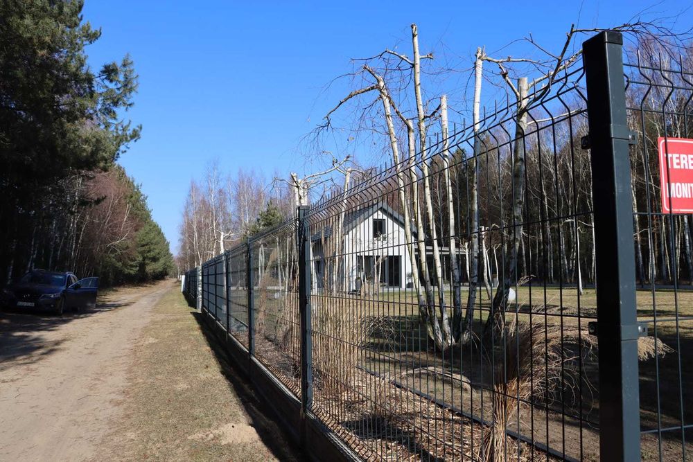 Ogrodzenie panelowe ø 4,0mm, H-153 cm + podmurówka 25cm