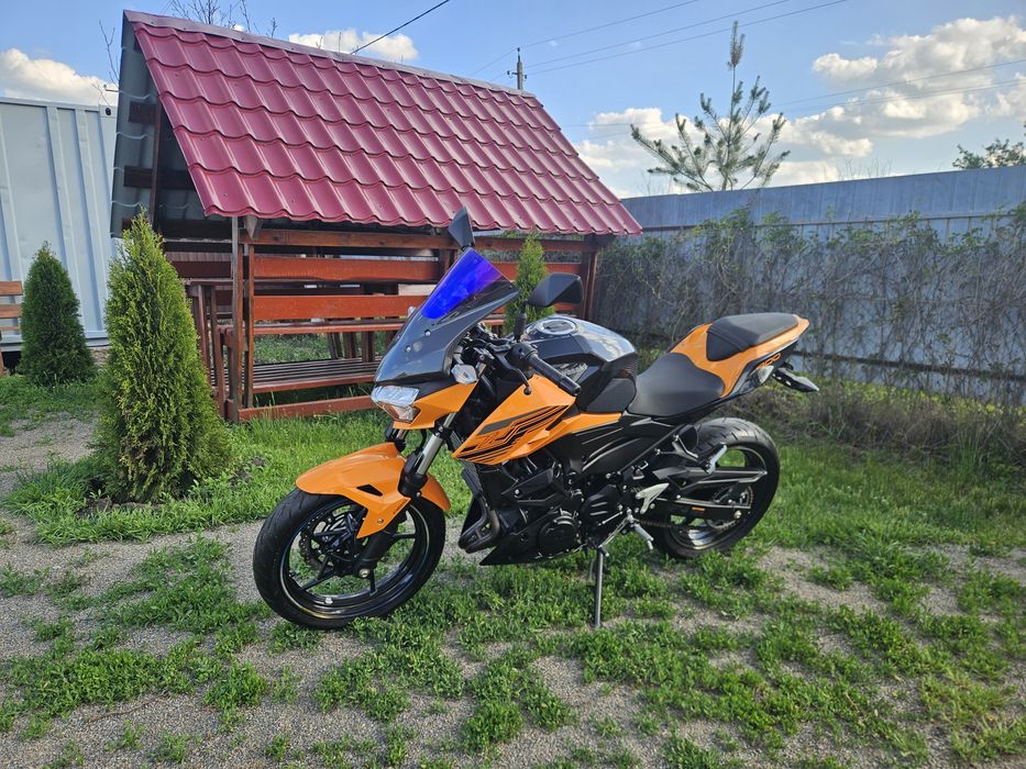 Состояние НОВОГО!Продажа Kawasaki z400 400 2019року-з Японії пробіг:4000км стокмото кавасаки Z400