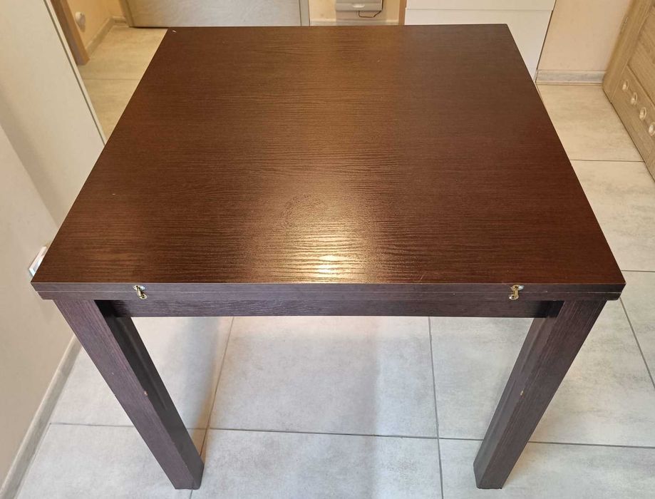 Stół 80cm x 80cm x 78cm rozkładany