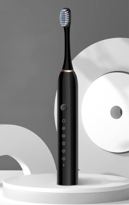 Szczoteczka soniczna dla dorosłych + końcówki Gratis szczotka do zębów