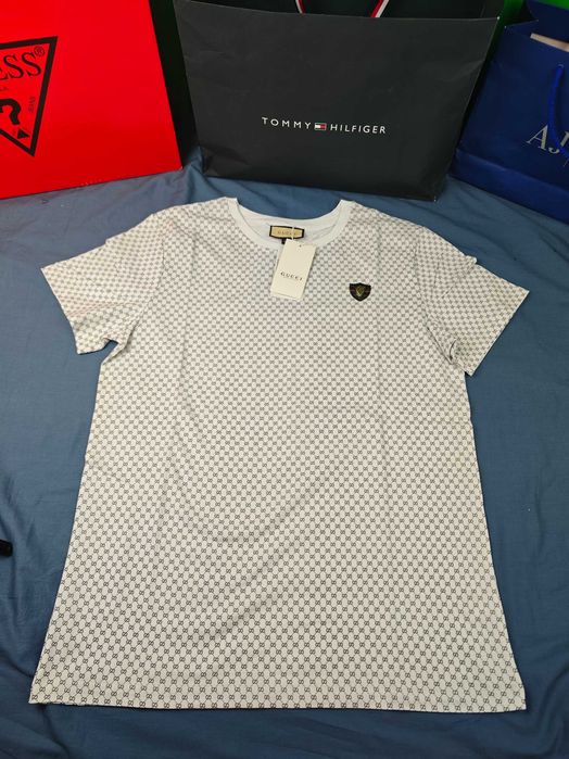 Koszulka męska tshirt Gucci kolory kropki krótki rękaw premium M-XXXL