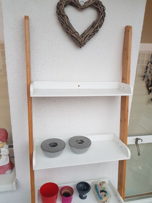 Regal na balkon stojak drabina 180x55cm