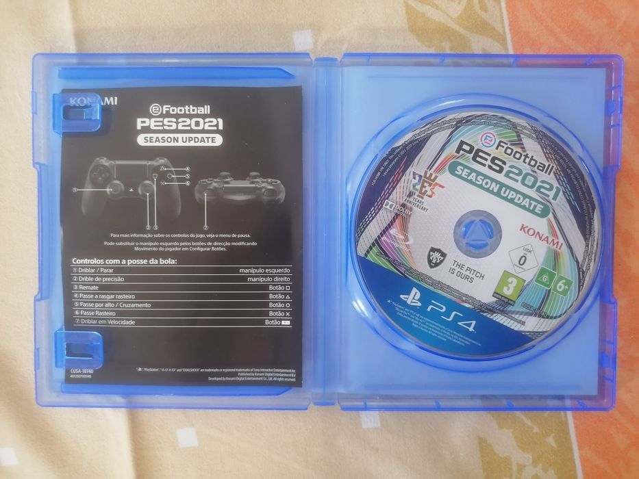 PES 2021 Versão portuguesa (perfeito) - ps4