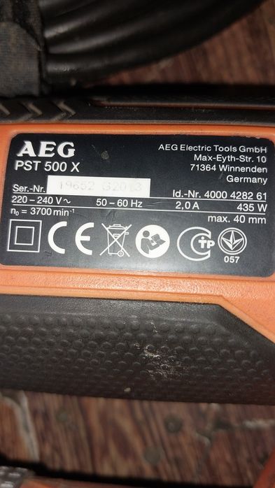 УШМ(Болгарка)Metabo WEV 10-125 Quick,Электролобзик AEG  PST  500X,