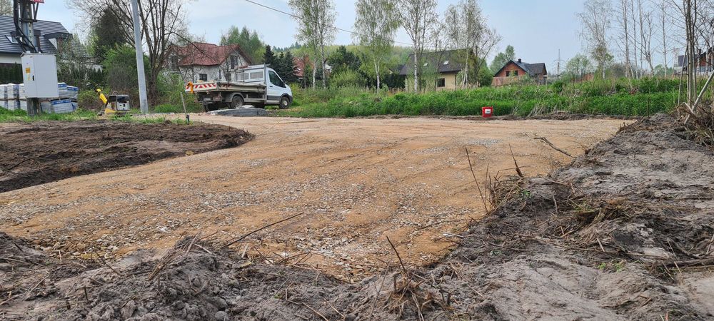 Roboty drogowe – drogi dojazdowe i parkingi | Kompleksowo | Transport