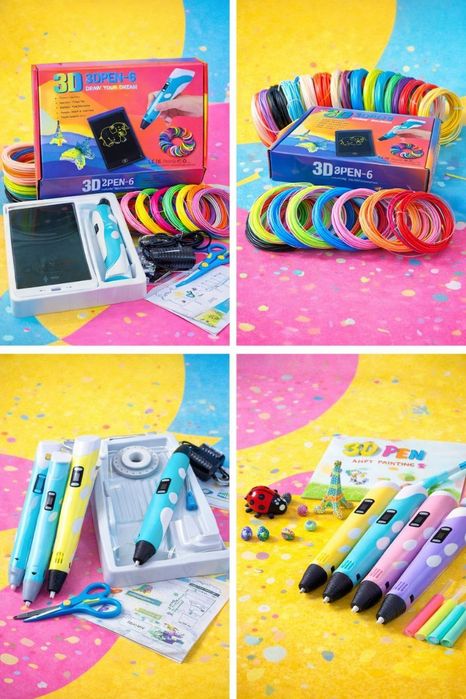 3д ручка XXL набір з планшетом