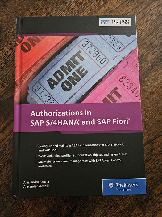 Authorization in SAP S/4Hana - nowe wydanie.