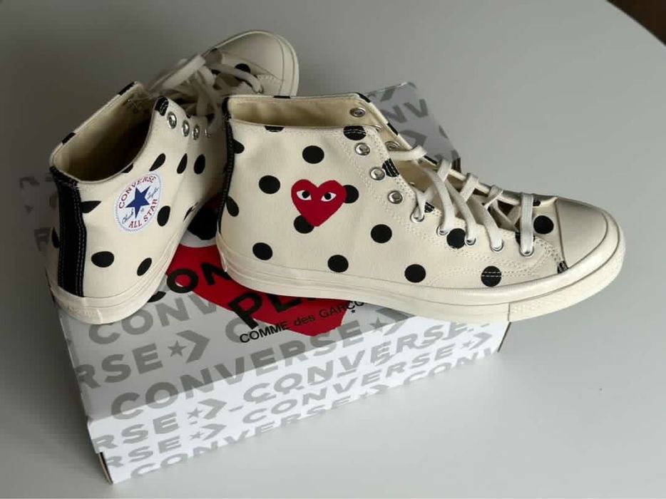 Женские кеды Converse x Comme Des Garcons