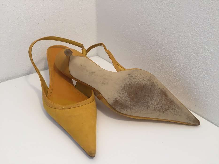 Sapatos de camurça