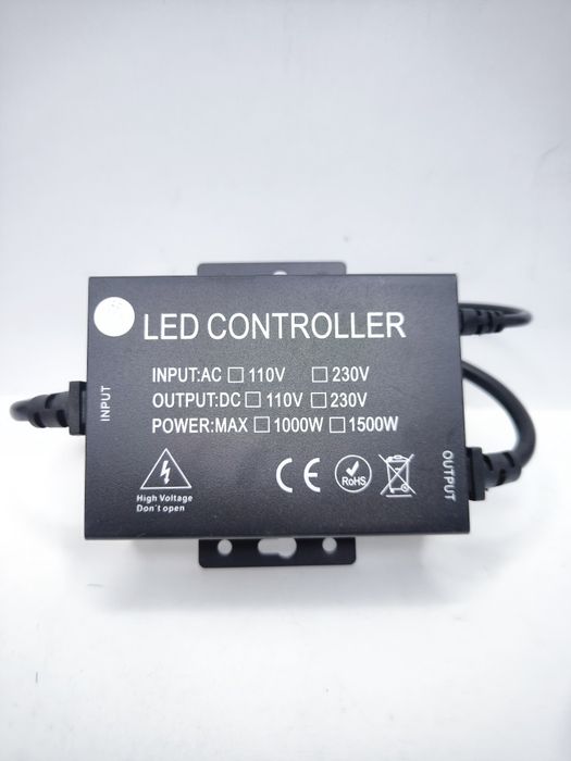Mocny Kontroler Sterownik LED 230V | 1500W | AC/DC | Do Neonów i Taśm