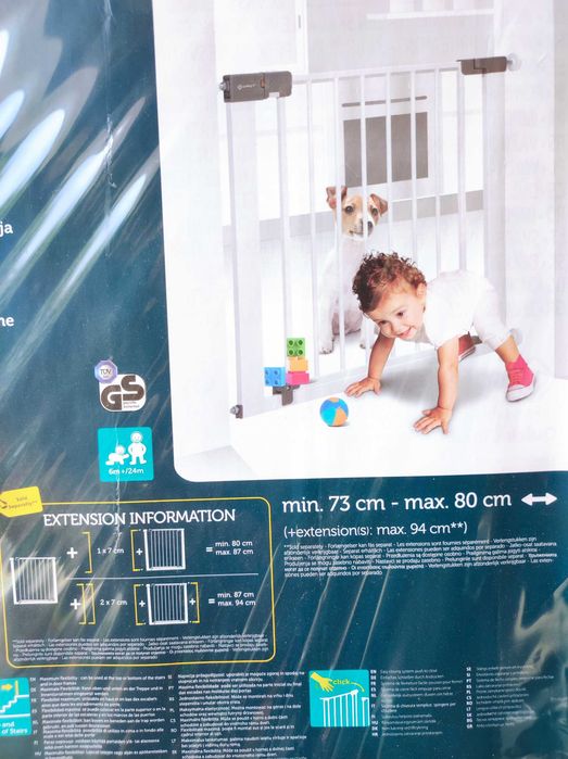 Grade Proteção bebé Safety 1st Quick Close + (Nova na Embalagem)